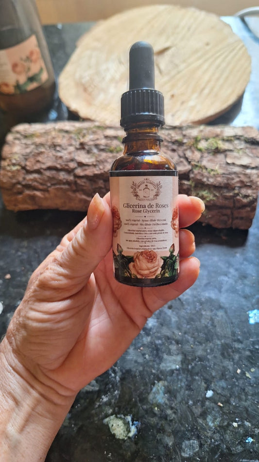 Glicerita de Rosa – Extracto Botánico en Glicerina Vegetal 30 ml